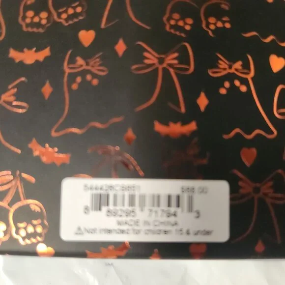 Betsey Johnson Pink Ghost Keychain/Bag Charm - NIB - Picture 4 of 4